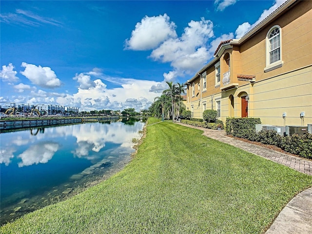 property view of water