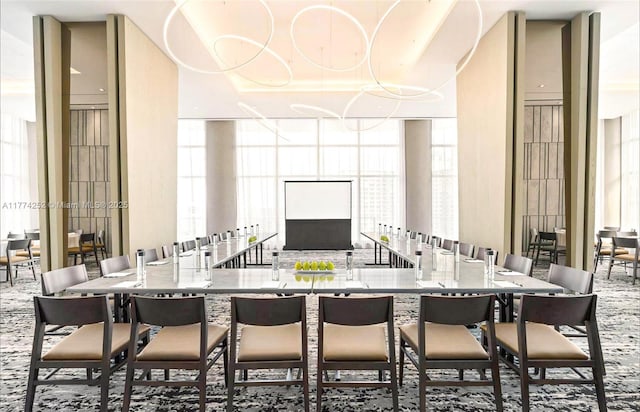 4010 S Ocean Dr Unit T3609, Hollywood, FL 33019 - dining space with a healthy amount of sunlight