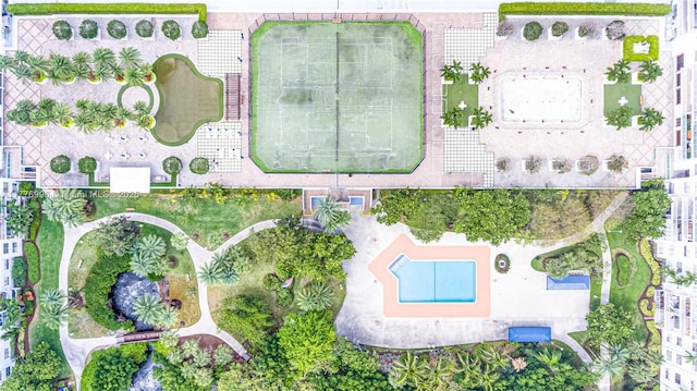 bird's eye view