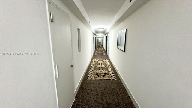 2851 NE 183rd St Unit 1504E, Aventura, FL 33160 - hall with baseboards and carpet floors