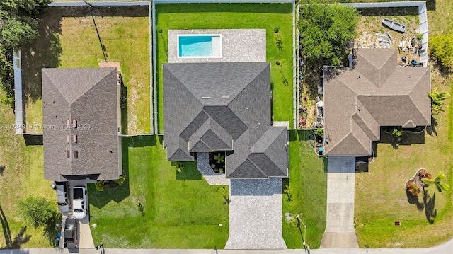 2138 SW 3rd Ave, Cape Coral, FL 33991 - bird's eye view of a pool