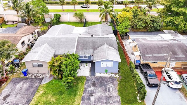 6582 SW 20th St, North Lauderdale, FL 33068 - aerial view