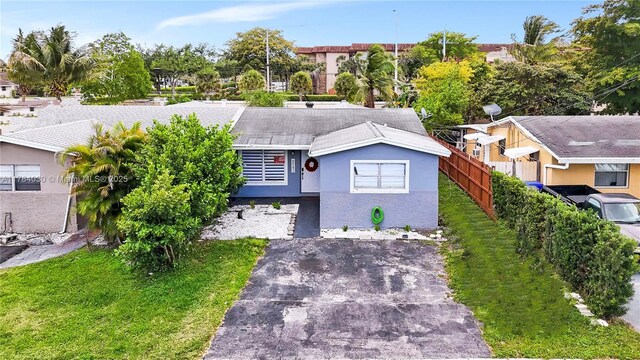 6582 SW 20th St, North Lauderdale, FL 33068 - view of front of property with stucco siding