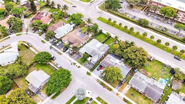 6582 SW 20th St, North Lauderdale, FL 33068 - aerial perspective of suburban area