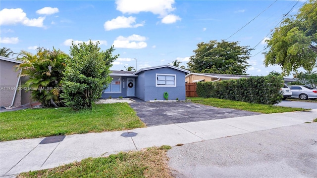 6582 SW 20th St, North Lauderdale, FL 33068 - view of front of house with stucco siding and driveway