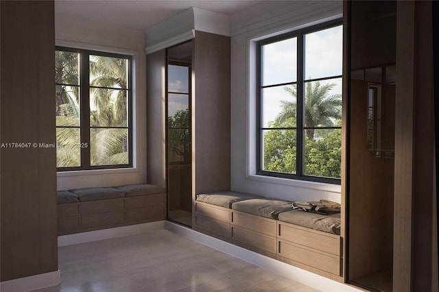 1259 NE 97th St, Miami Shores, FL 33138 - doorway featuring wood finished floors
