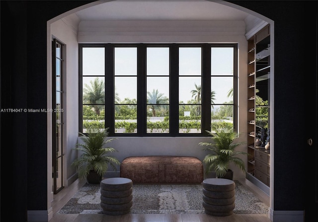 1259 NE 97th St, Miami Shores, FL 33138 - sunroom with french doors