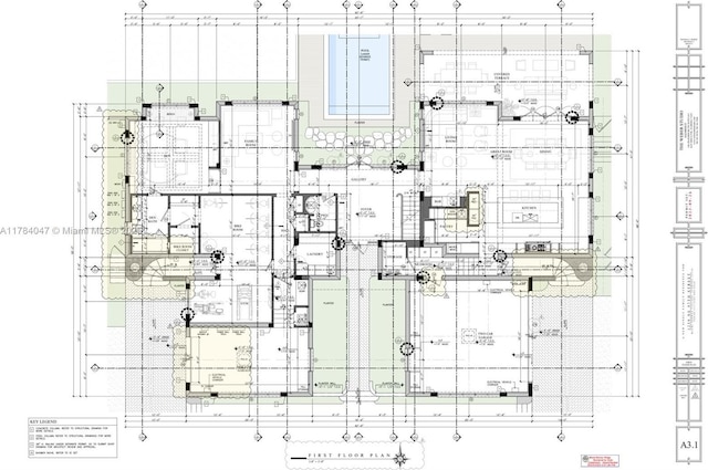 1259 NE 97th St, Miami Shores, FL 33138 - view of home floor plan