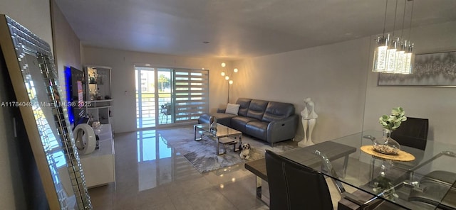 431 SE 3rd St Unit 205, Dania Beach, FL 33004 - view of tiled living room