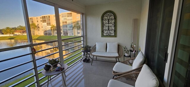 431 SE 3rd St Unit 205, Dania Beach, FL 33004 - balcony featuring a water view