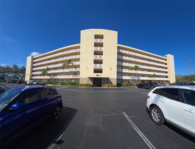431 SE 3rd St Unit 205, Dania Beach, FL 33004 - view of apartment building / complex with uncovered parking
