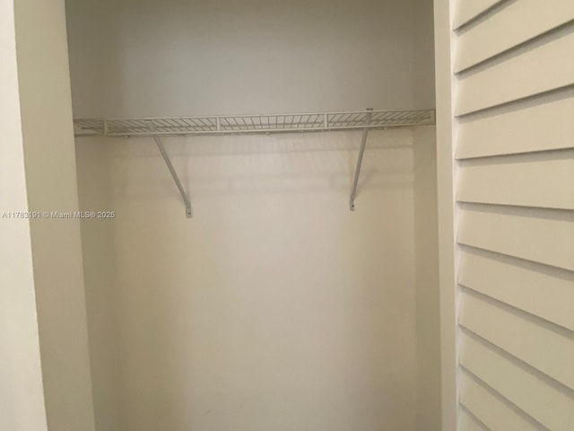 view of closet
