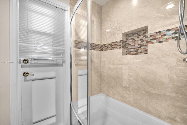 4991 NW 72nd Ter, Lauderhill, FL 33319 - full bath featuring combined bath / shower with glass door
