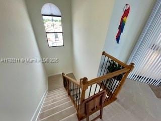 3142 NW 124th Way, Sunrise, FL 33323 - stairway with baseboards