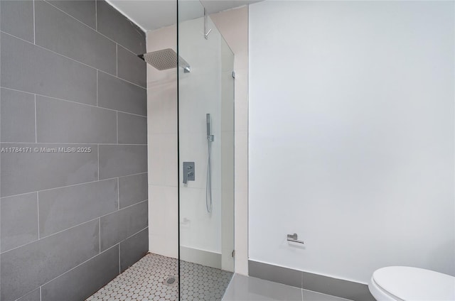 8352 SW 148th Ave, Miami, FL 33193 - full bath featuring toilet, a walk in shower, and tile patterned flooring