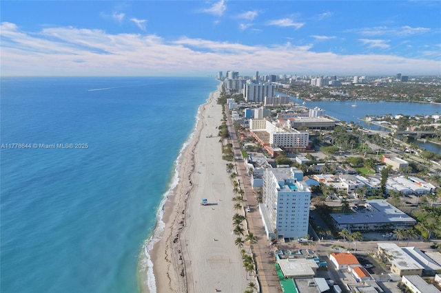 322 Taylor St Unit 1D, Hollywood, FL 33019 - view of urban area featuring waterfront with a beach