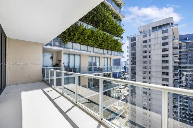 3470 E Coast Ave Unit H2706, Miami, FL 33137 - balcony with a city view