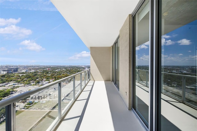 3470 E Coast Ave Unit H2706, Miami, FL 33137 - balcony featuring a city view