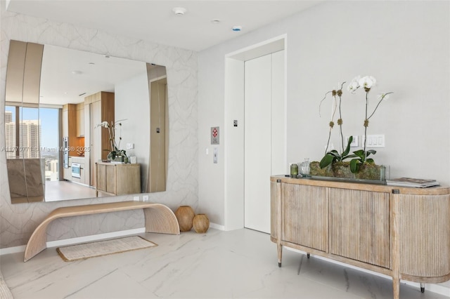 2000 S Ocean Dr Unit 28A, Hallandale Beach, FL 33009 - interior space featuring marble finish floor