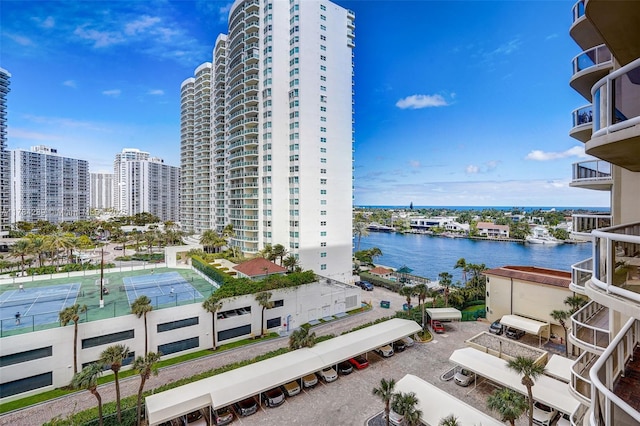 20191 E Country Club Dr Unit 802, Aventura, FL 33180 - water view with a city view