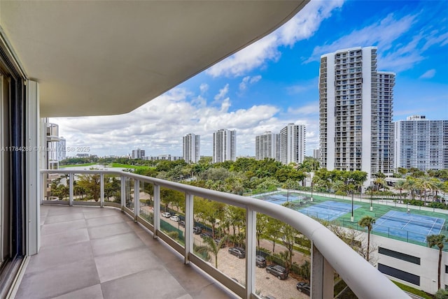 20191 E Country Club Dr Unit 802, Aventura, FL 33180 - balcony with a view of city