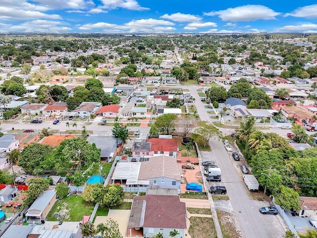 5080 E 5th Ave, Hialeah, FL 33013 - aerial overview of property's location featuring nearby suburban area