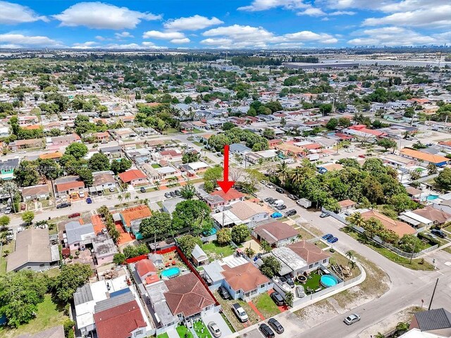 5080 E 5th Ave, Hialeah, FL 33013 - aerial view of residential area