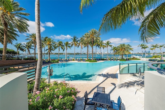 1500 Bay Rd Unit 668S, Miami Beach, FL 33139 - view of pool