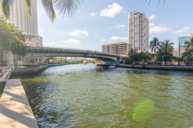 property view of water