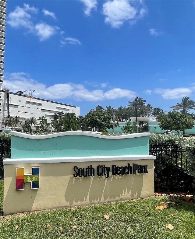 1913 S Ocean Dr Unit 110, Hallandale Beach, FL 33009 - view of community / neighborhood sign