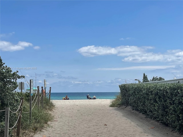 1913 S Ocean Dr Unit 110, Hallandale Beach, FL 33009 - water view with a beach view
