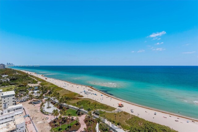 7330 Ocean Ter Unit 20-B, Miami Beach, FL 33141 - property view of water with a beach view