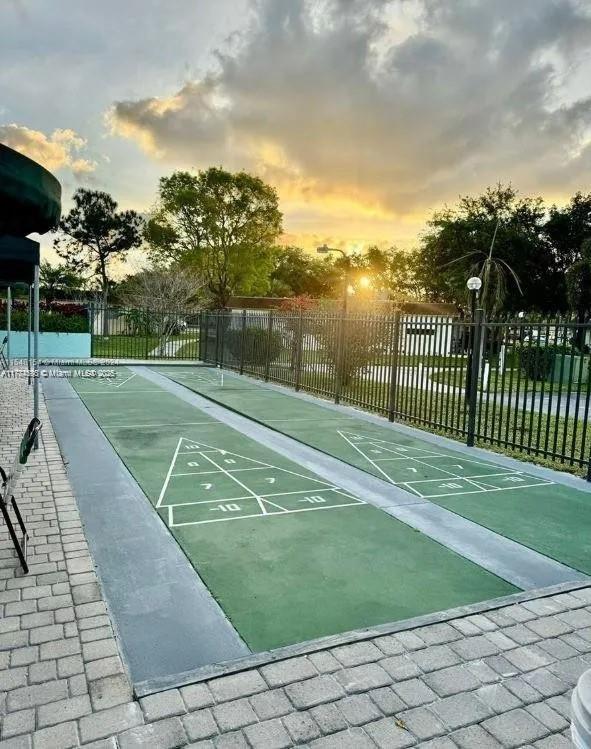 419 SW Natura Ave Unit C, Deerfield Beach, FL 33441 - view of property's community featuring shuffleboard