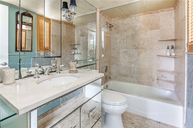 1811 Jefferson St Unit 203, Hollywood, FL 33020 - full bath with bathing tub / shower combination, toilet, and vanity