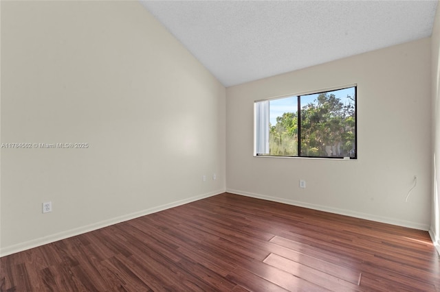 1903 Players Pl, North Lauderdale, FL 33068 - unfurnished room featuring lofted ceiling and dark wood finished floors