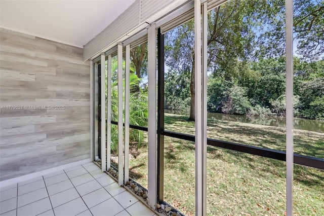101 Royal Park Dr Unit 1D, Oakland Park, FL 33309 - unfurnished sunroom with a water view