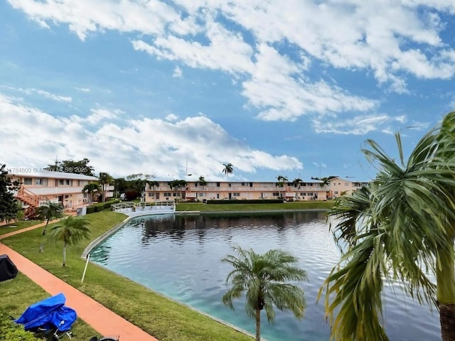 920 SW 10th Ter Unit 12Ar, Hallandale Beach, FL 33009 - water view with a residential view