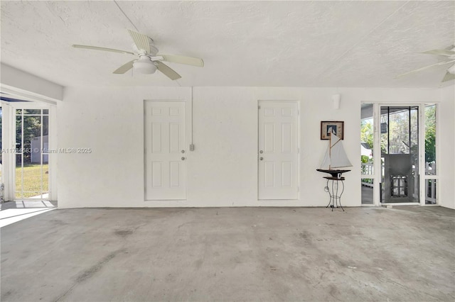 17746 48th Ct N, Loxahatchee, FL 33470 - garage featuring ceiling fan