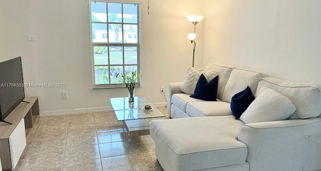 17746 48th Ct N, Loxahatchee, FL 33470 - living room with baseboards