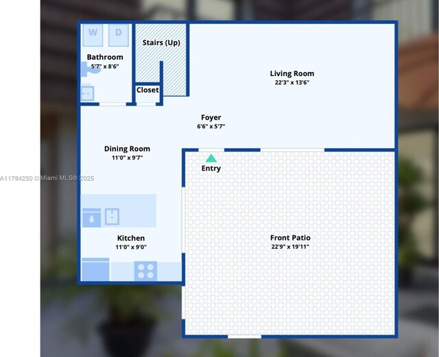 7707 77th Way, West Palm Beach, FL 33407 - floor plan / room layout