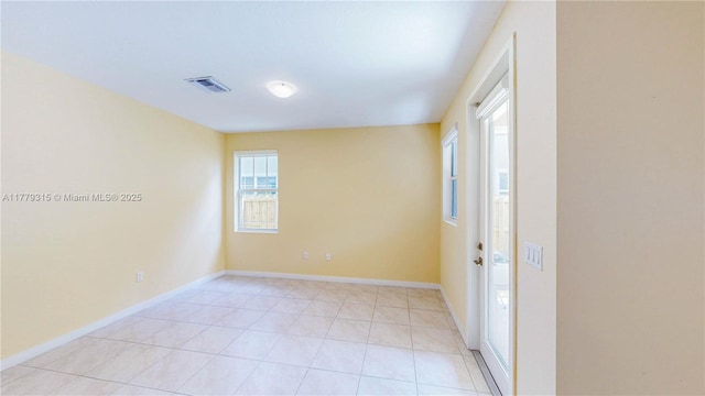 24362 SW 117th Path, Homestead, FL 33032 - unfurnished room featuring light tile patterned floors, baseboards, and visible vents
