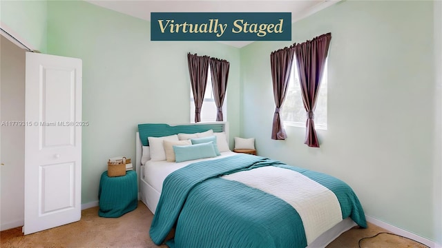 24362 SW 117th Path, Homestead, FL 33032 - bedroom with baseboards and carpet flooring