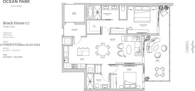 304 Ocean Dr Unit 302, Miami Beach, FL 33139 - home floor plan