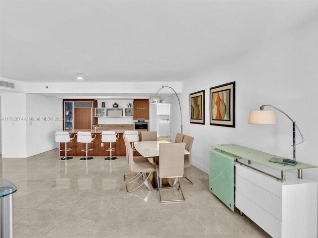17201 Collins Ave Unit 704, Sunny Isles Beach, FL 33160 - dining space with visible vents