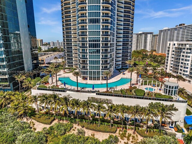 17201 Collins Ave Unit 704, Sunny Isles Beach, FL 33160 - community lobby with visible vents