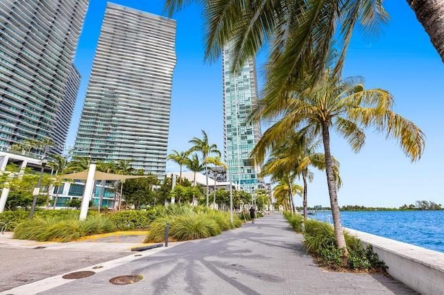 650 NE 32nd St Unit Bh6, Miami, FL 33137 - view of property featuring a water view