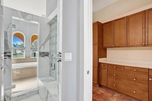 16519 SW 54th Ct, Miramar, FL 33027 - full bathroom with a bath, a shower, and vanity