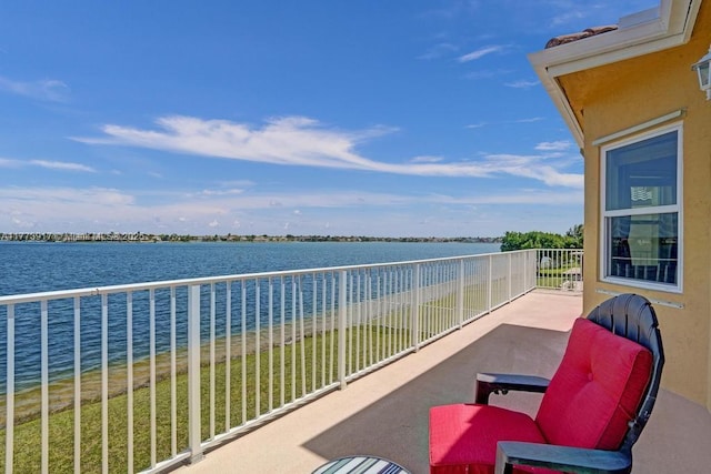 16519 SW 54th Ct, Miramar, FL 33027 - balcony featuring a water view