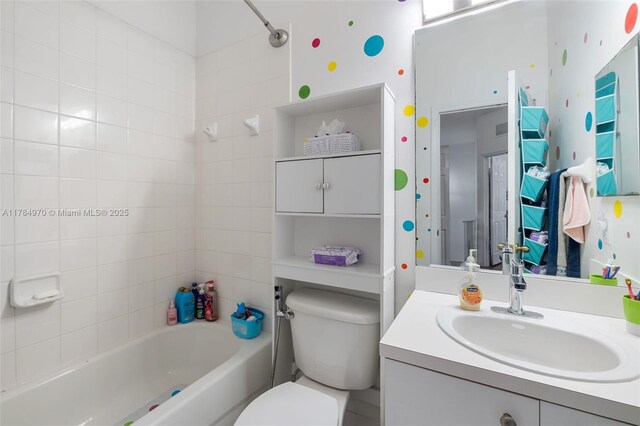 1074 NE 41st Pl, Homestead, FL 33033 - full bathroom with vanity and shower / tub combination