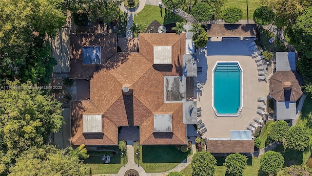 aerial view